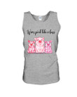 Wear Pink Like A Boss Pig Gift For Pig Lovers Unisex Tank Top
