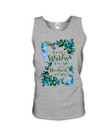 Hummingbird I'm A Wife To A Husband With Wings Gift For Angel Husband Unisex Tank Top