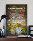 Gift For Mama You're A Sunflower Always Stand Tall Custom Design Vertical Poster