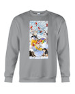 Snowman Chihuahua Slipping And Cardinal Gift For Dog Lovers Sweatshirt