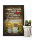 Gift For Mama You're A Sunflower Always Stand Tall Custom Design Vertical Poster