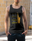 Market Trendz Never Touch My Saxophone Gift For Saxophone Lovers Unisex Tank Top