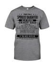 Freaking Crazy Dad Was Born In February Birthday Gift Guys Tee