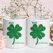 Irish Four Leaf Shamrock St Patrick's Day Printed Mug
