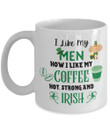 I Like My Men Clover St Patrick's Day Printed Mug