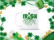 Irish Root Clover St Patrick's Day Printed Mug