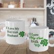 I Love My Husband Clover St Patrick's Day Printed Mug