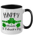 Clover St Patrick's Day Printed Accent Mug Happy 17 March