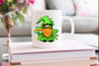 Irish Hippie Gnome Lucky St Patrick's Day Printed Mug