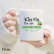 I'm An Acupuncturist Kiss Me Shamrock St. Patrick's Day Printed Mug