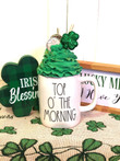 Top O' The Morning Clover St Patrick's Day Printed Mug
