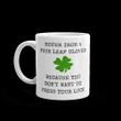 Press Your Luck Shamrock St Patrick's Day Printed Mug