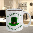 Happy St. Patrick's Day Hat Coffee Printed Mug For Dad