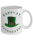 Happy St. Patrick's Day Hat Coffee Printed Mug For Dad