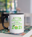 You Can Kiss Me I'm Vaccinated 2021 Clover St Patrick's Day Printed Mug