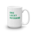 One Lucky Husband Shamrock St. Patrick's Day Printed Mug