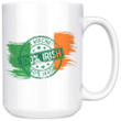 50 Percent Mischief 50 Percent Magic 100% Irish St Patrick's Day Printed Mug
