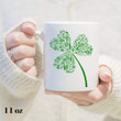 Gardener Clover St Patrick's Day Printed Mug