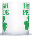 Irish Pride Shamrock St Patrick's Day Printed Mug