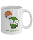 Clover St Patrick's Day Printed Mug Kiss My Ass