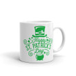 Lucky Hat Shamrock St. Patrick's Day Printed Mug