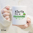 I'm A Pharmacist Kiss Me Shamrock St. Patrick's Day Printed Mug