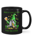 Shut Up Liver Shamrock St Patrick's Day Printed Mug