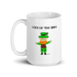 Luck Of The Irish Leprechaun Shamrock St Patrick's Day Printed Mug
