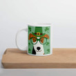 Cute Dog Leprechaun Shamrock St Patrick's Day Printed Mug