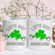 Let's Get Shamrocked St Patrick's Day Printed Mug