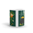 Leprechaun And Pot Of Gold Clover St Patrick's Day Printed Mug