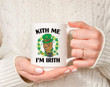 Kith Me I'm Irith Clover St Patrick's Day Printed Mug