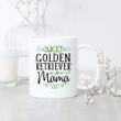 Lucky Golden Retriever Mama Clover St Patrick's Day Printed Mug