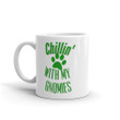 Chillin' With My Gnomies Shamrock St Patrick's Day Printed Mug