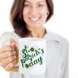 St. Patricks Day Giveaway For The Celebration With Friends And Family Printed Mug