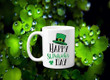 Leprechaun Hat Clover St Patrick's Day Printed Mug