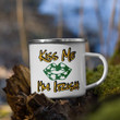 Kiss Me I'm Irish Shamrock St Patrick's Day Printed Mug