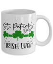 Irish Luck Clover St Patrick's Day Printed Mug