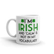 I'm Irish Green Clover St Patrick's Day Printed Mug