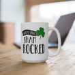 Let's Get Shamrocked Shamrock St Patrick's Day Printed Mug