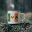 I Love Shamrock St Patrick's Day Printed Mug