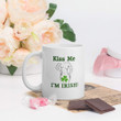 Nake Body Kiss Me Clover St Patrick's Day Printed Mug