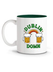 Patrick's Day Coffee Cup Proud Irish Green Printed Mug