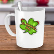 Green Shamrock Custom Name St Patrick's Day Printed Mug