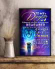 Baby Lion King Dad Gift For Daughter I Am Always With You Vertical Poster