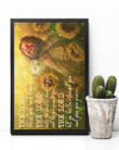 The Lord Bless You And Keep You Sunflowers Vertical Poster