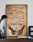 God Knew My Heart Needed You Gift For Wife Vertical Poster