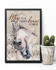 White Horse Why Fit In When You Were Born To Stand Out Vertical Poster