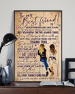 I'll Stay There Forever Gift For Best Friend Vertical Poster