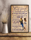 I'll Stay There Forever Gift For Best Friend Vertical Poster